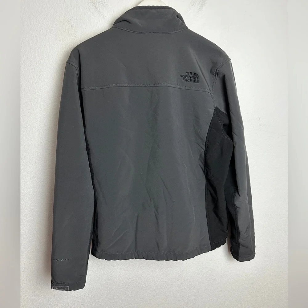 The North Face Men's Apex Chrome Thermal Jacket Asphalt Grey w/ Black Size Small